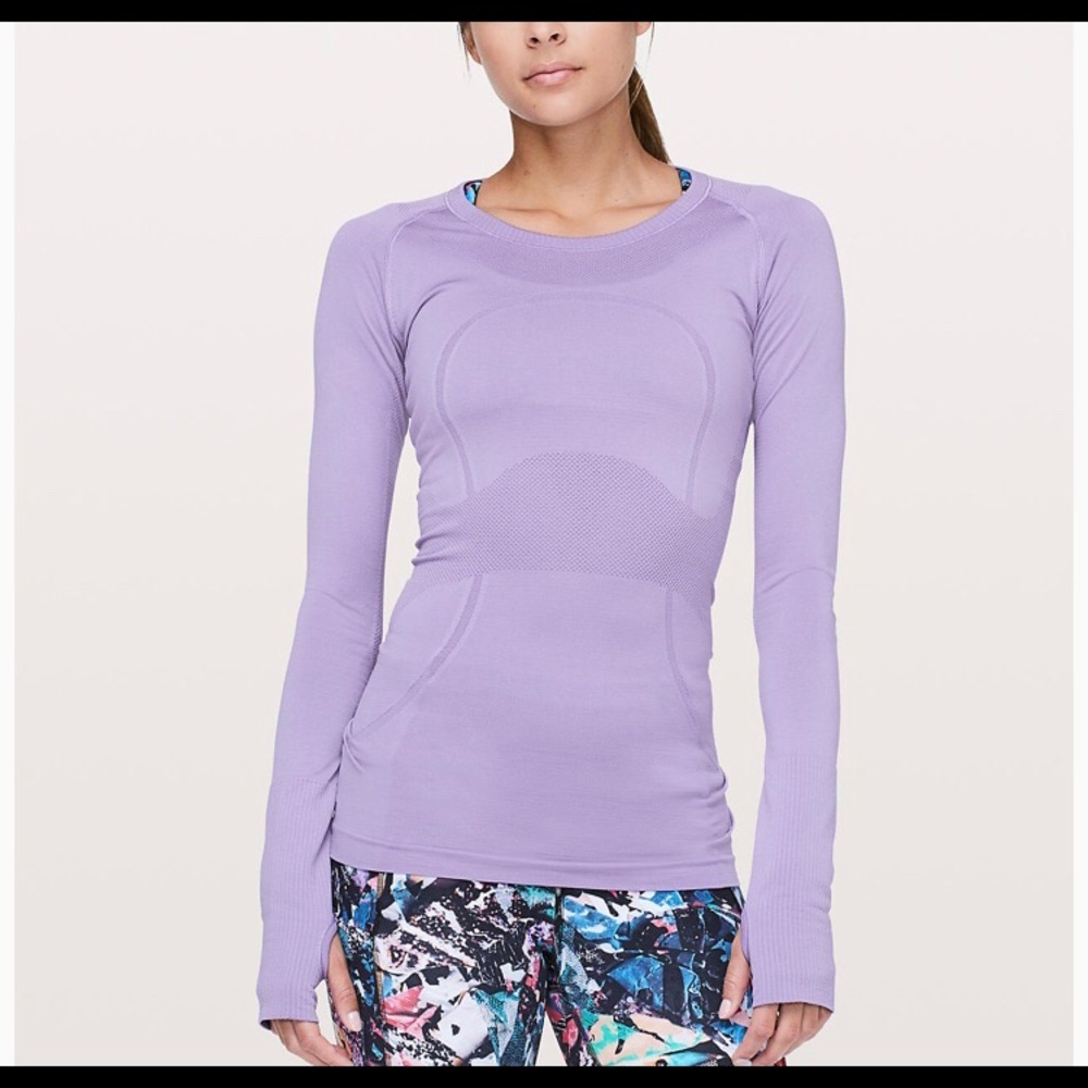 Swiftly Tech Long Sleeve Crew   Size 6